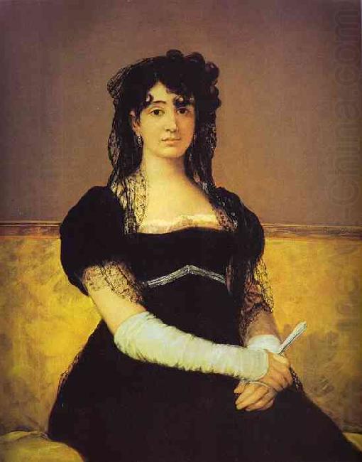 Portrait of Antonia Zarate, Francisco Jose de Goya